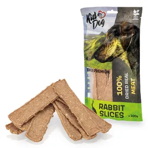 KIDDOG SUPER PREMIUM 100% králik - mäso bez aditív 100 g